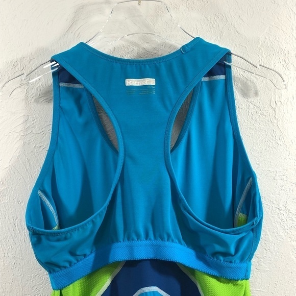 MARMOT - BRIGHTLY COLORED WORKOUT TOP - B2 - Picture 9 of 11